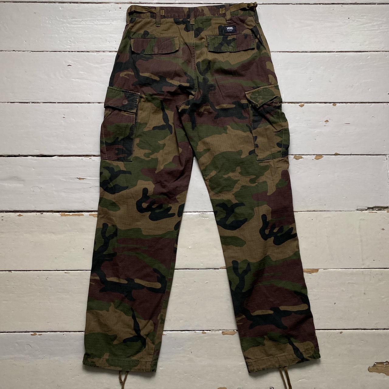 Vans Camouflage Cargo Combat Army Trousers