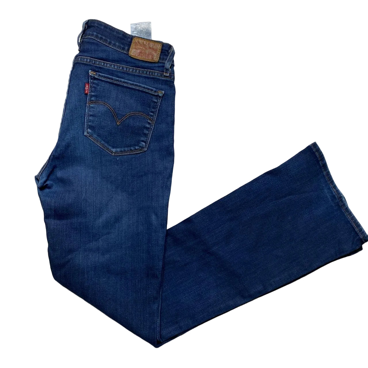 Levis 715 Bootcut Navy Womens Jeans (29W)