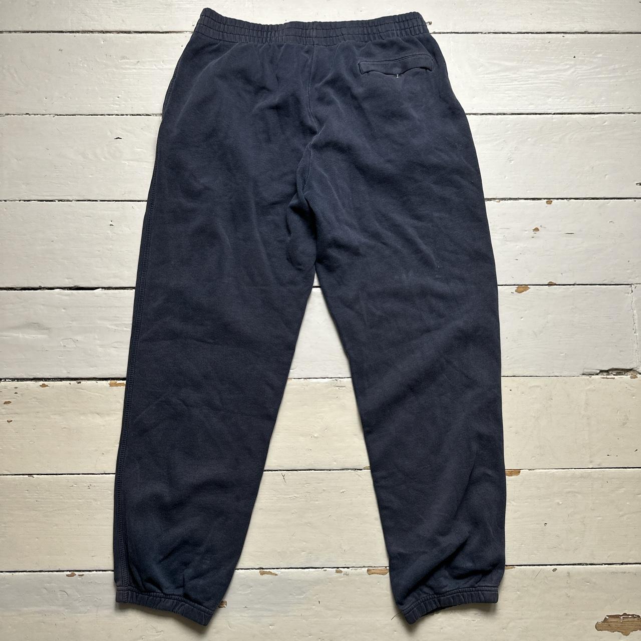 Nike Swoosh Navy and White Baggy Joggers