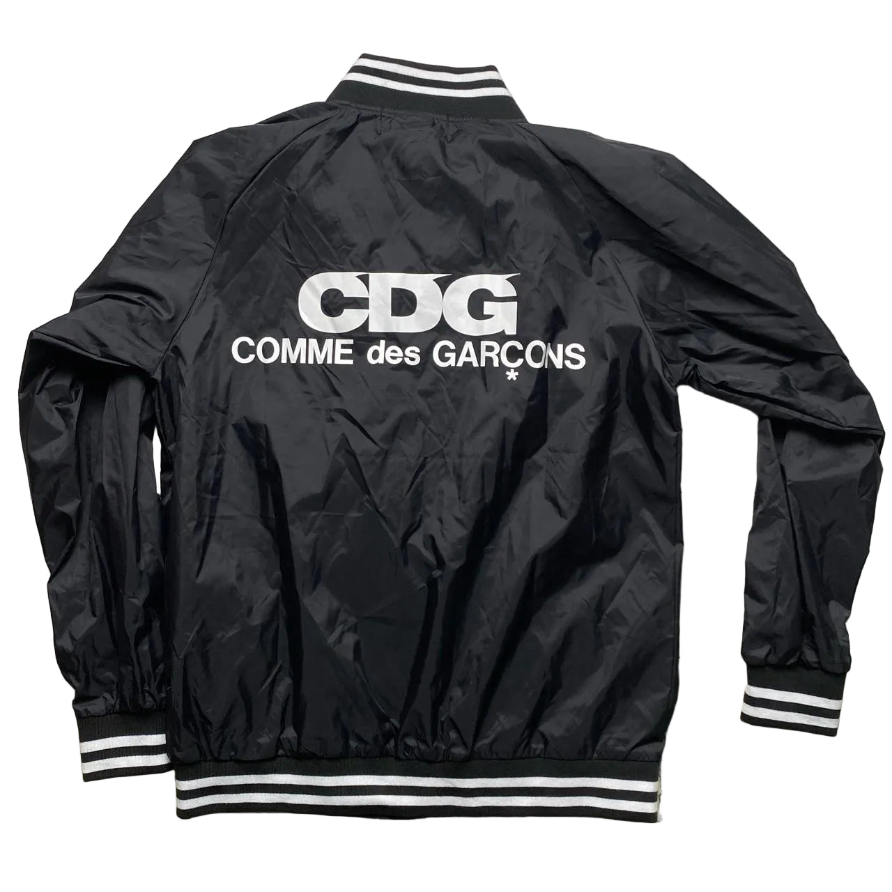 Comme Des Garcons CDG Black and White Bomber Jacket (L)