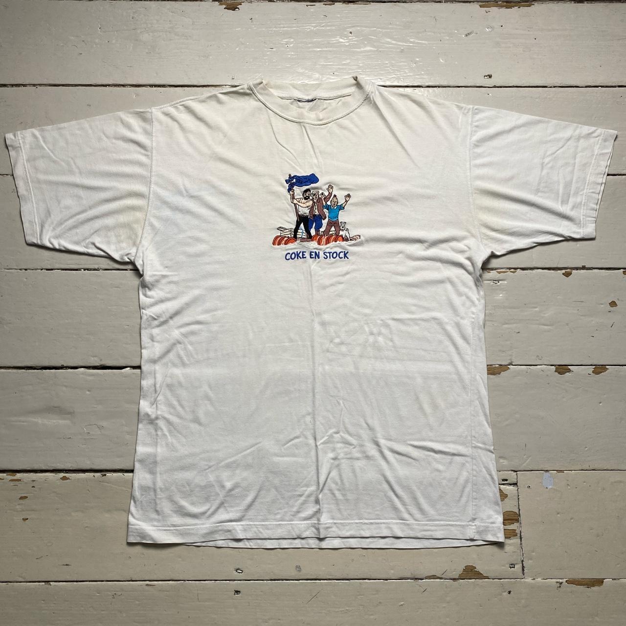 Tin Tin Vintage 90’s Embroidered T Shirt