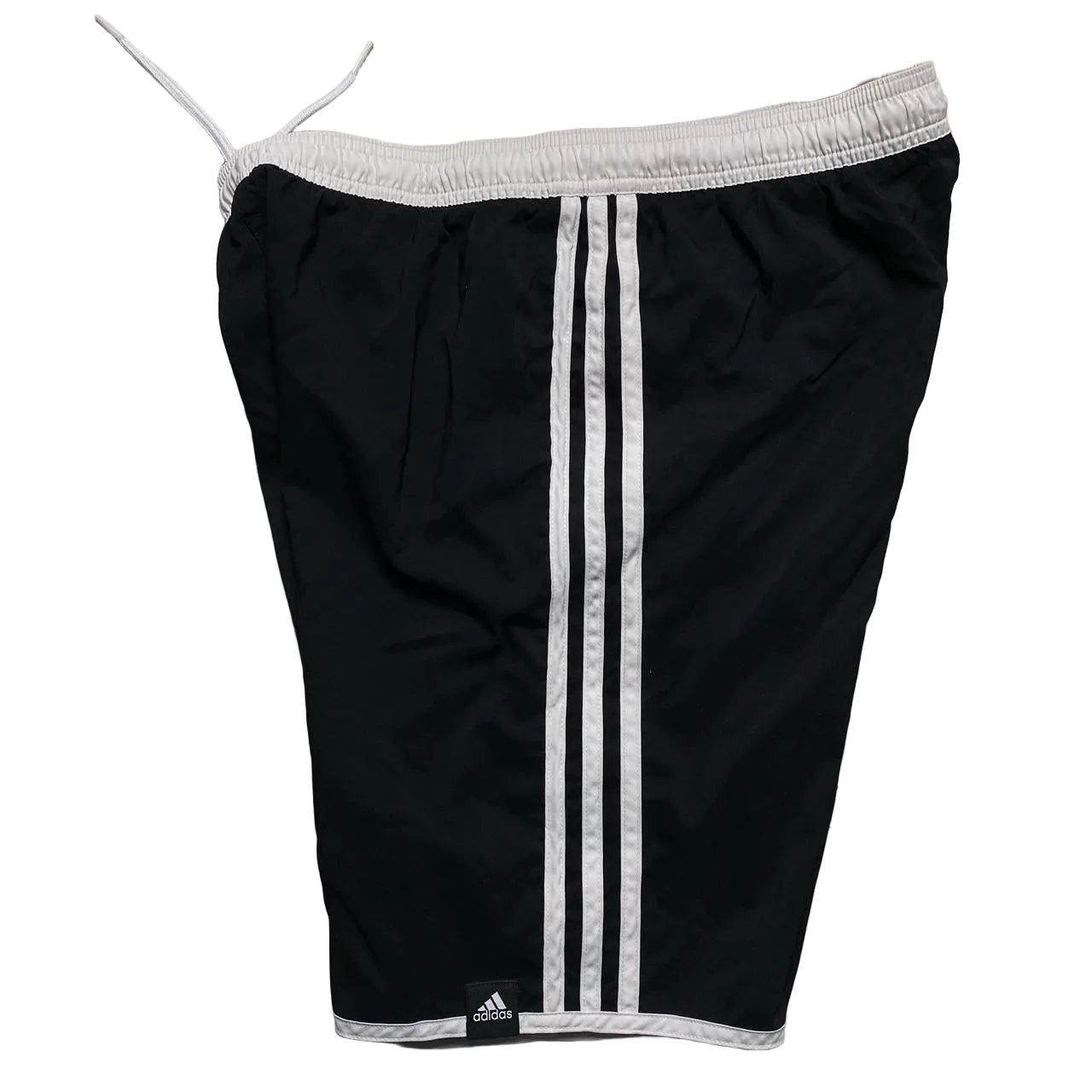 Adidas Black and White Shorts (XS)