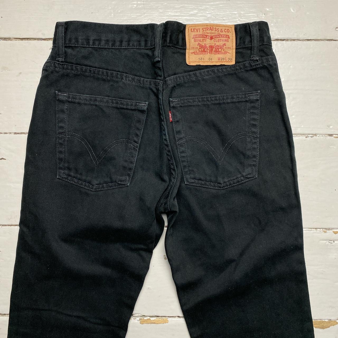 Levis 581 06 Black Jeans