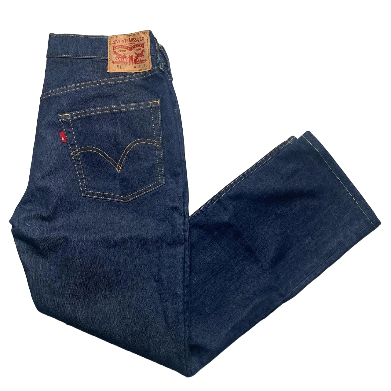 Levis 511 Navy Slim Jeans (36W)