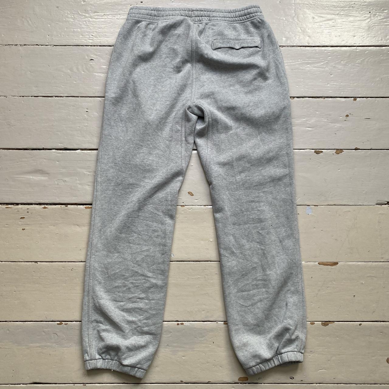 Nike Swoosh Baggy Joggers Grey and White