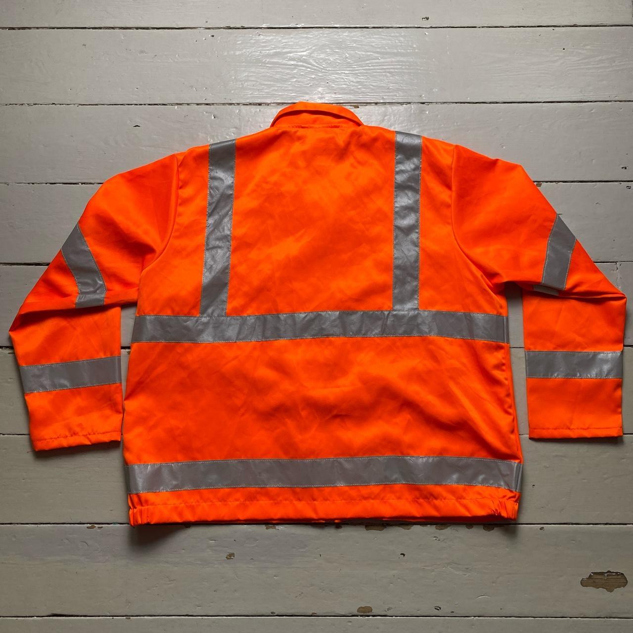 Workwear Utility Orange Reflective Jacket