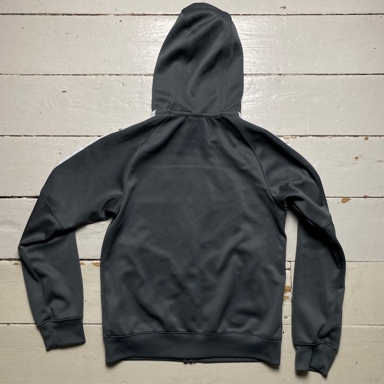 Nike Swoosh Grey and White Swoosh Hoodie πͺ In good condition