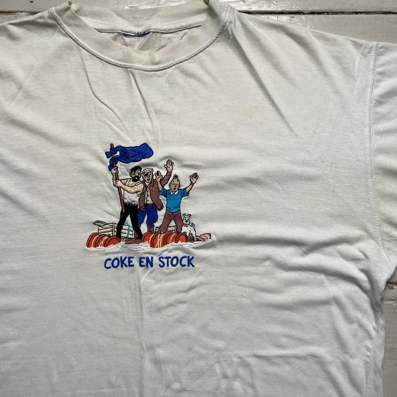 Tin Tin Vintage 90’s Embroidered T Shirt