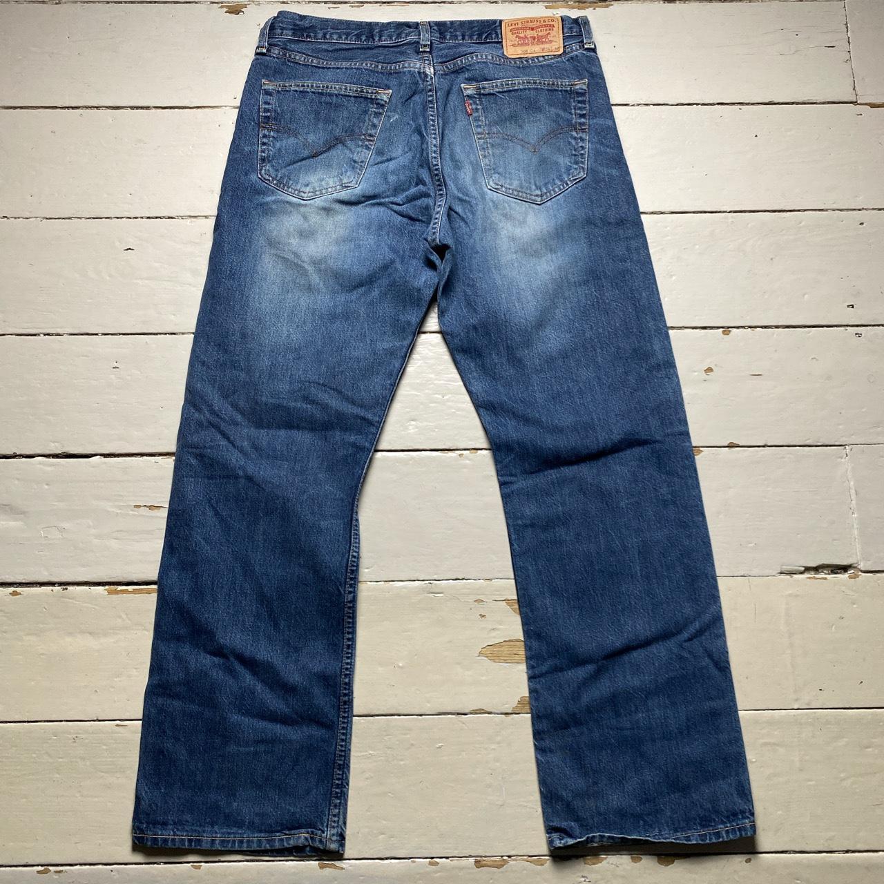 Levis 508 04 Vintage Stonewashed Navy Jeans