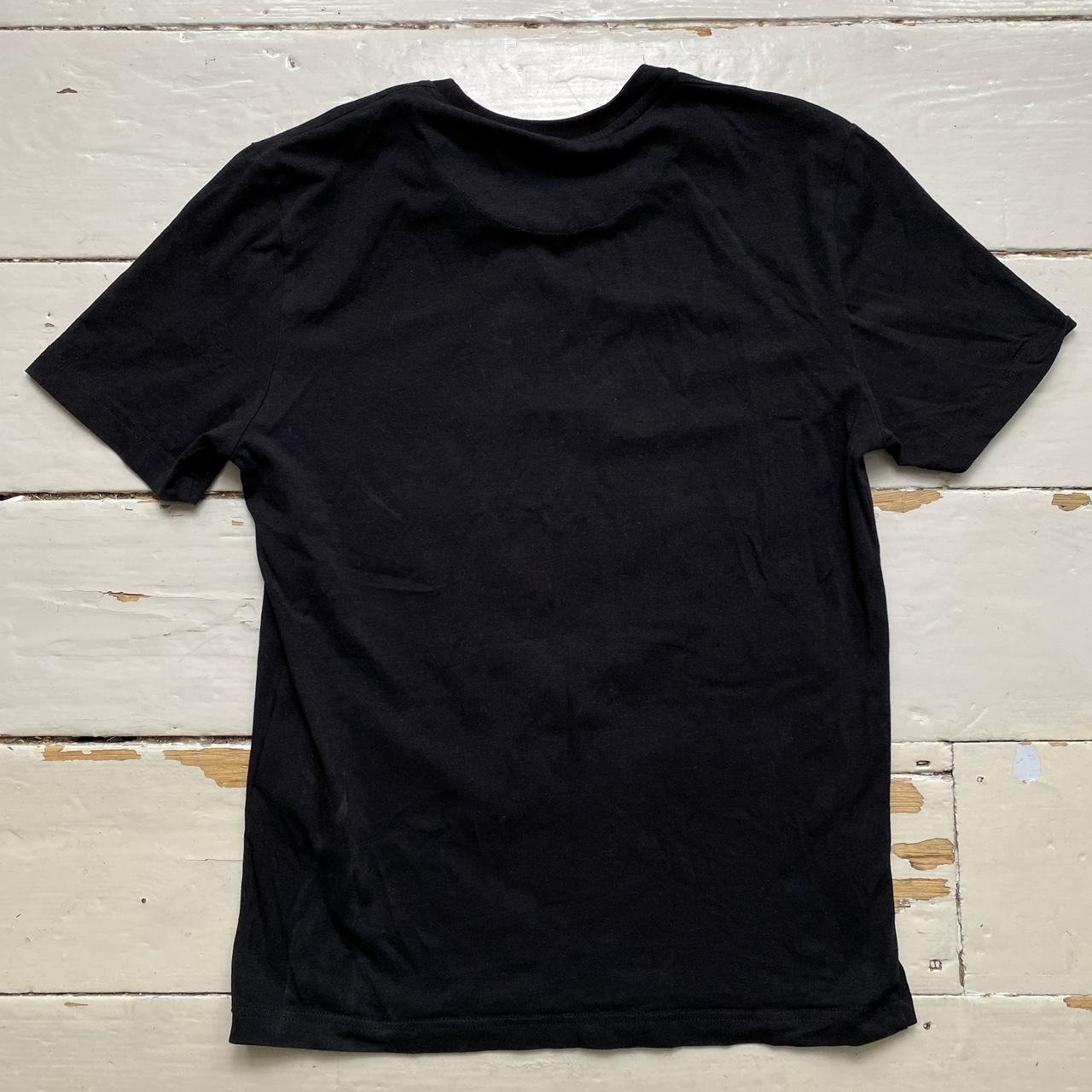 Love Moschino Black and Red T Shirt