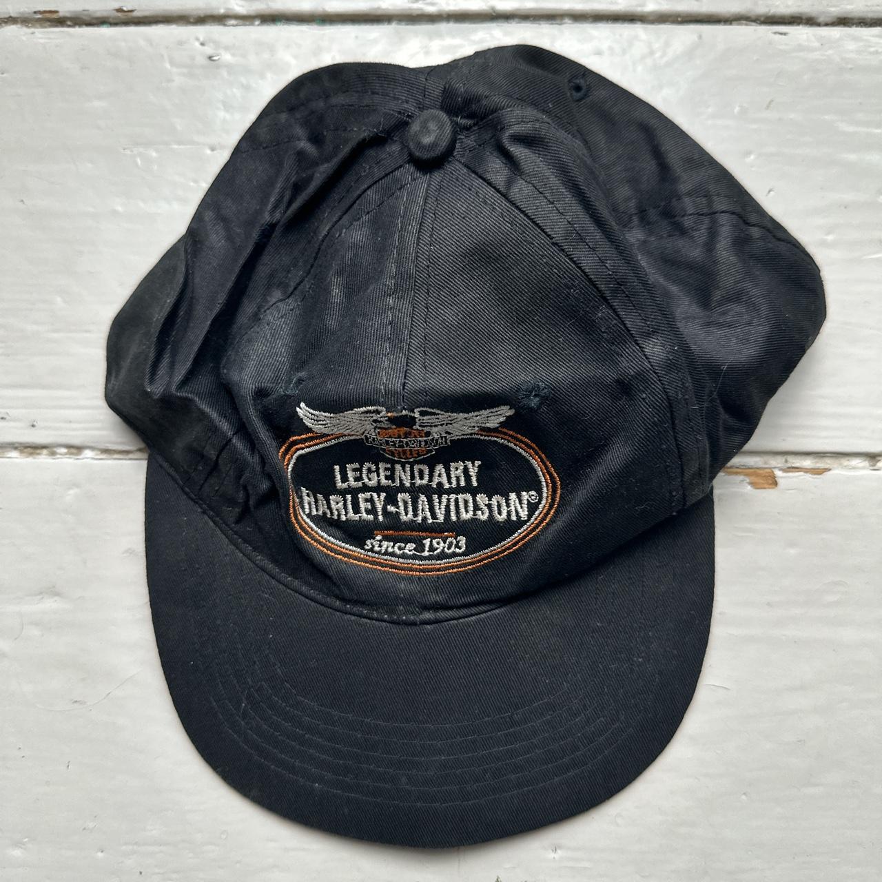 Harley Davidson Vintage Black Cap