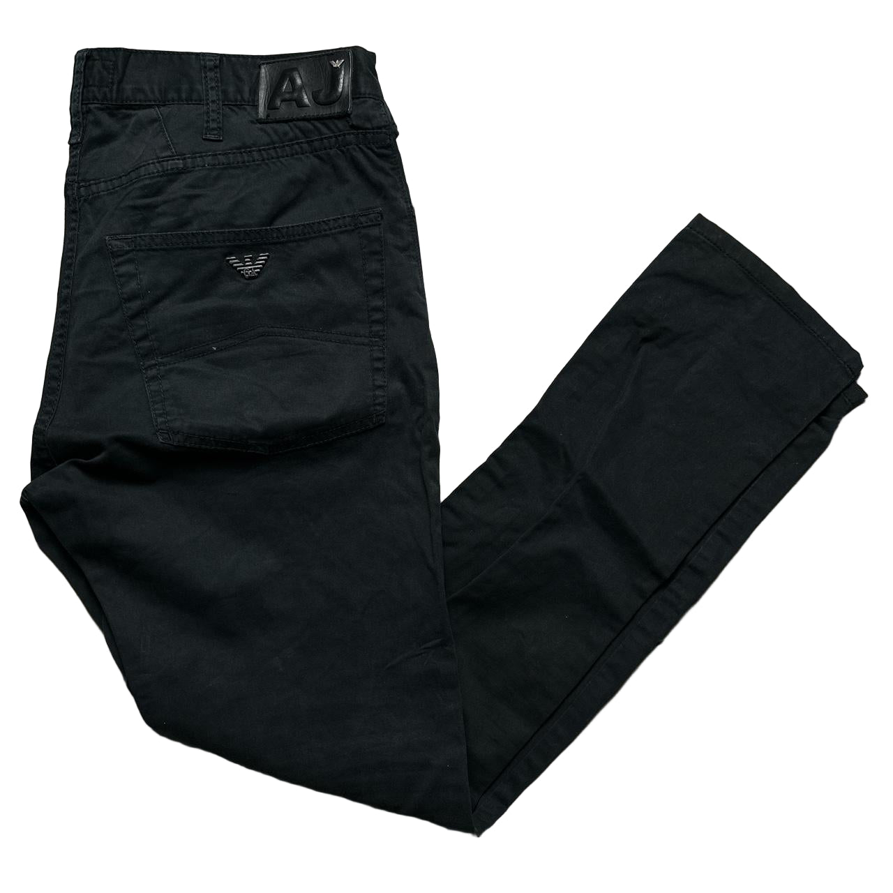 Armani Black Slim Trouser Jeans (31W)