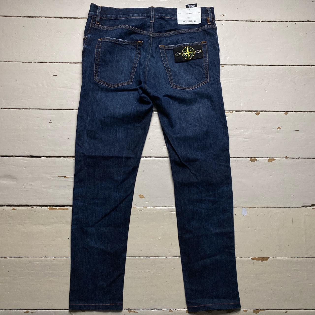 Stone Island Navy Slim Jeans
