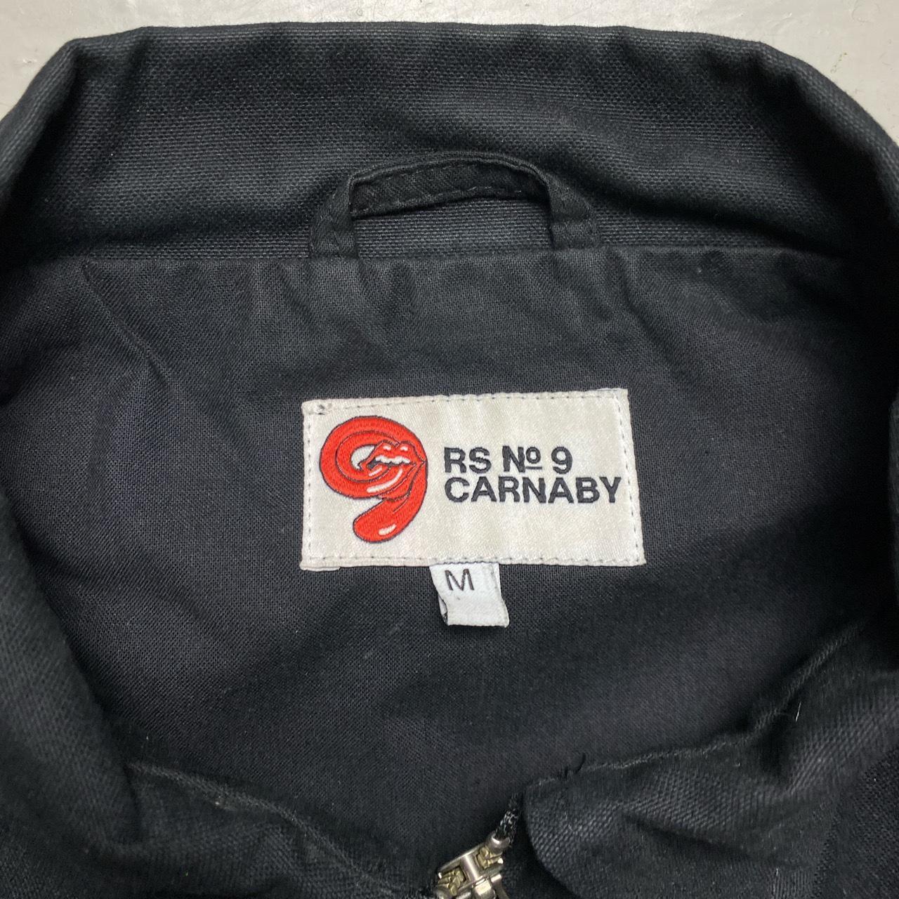 Rolling Stones London Carnaby Black Bomber Jacket