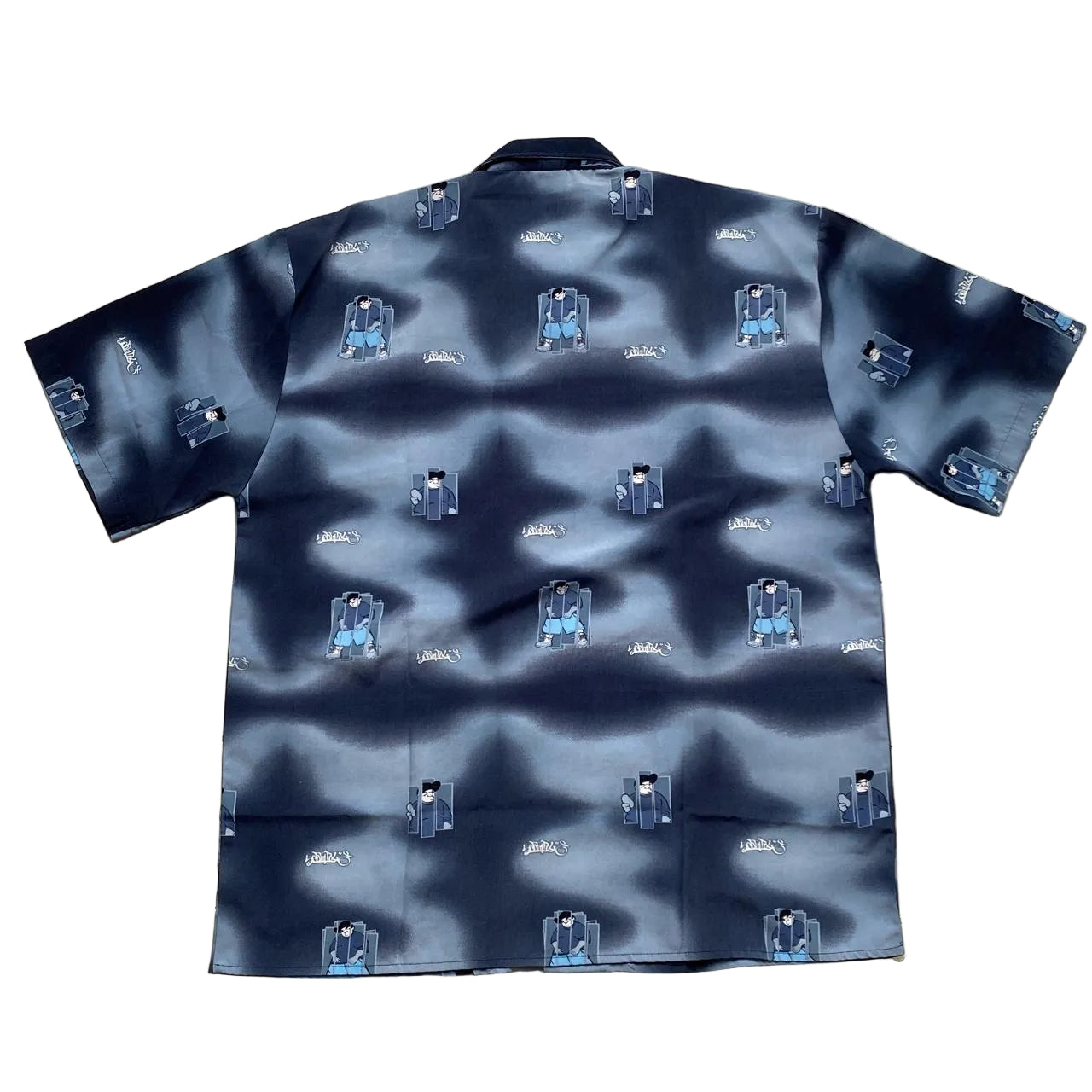 Southpole Vintage Graffiti Character Short Sleeve Shirt (XL)
