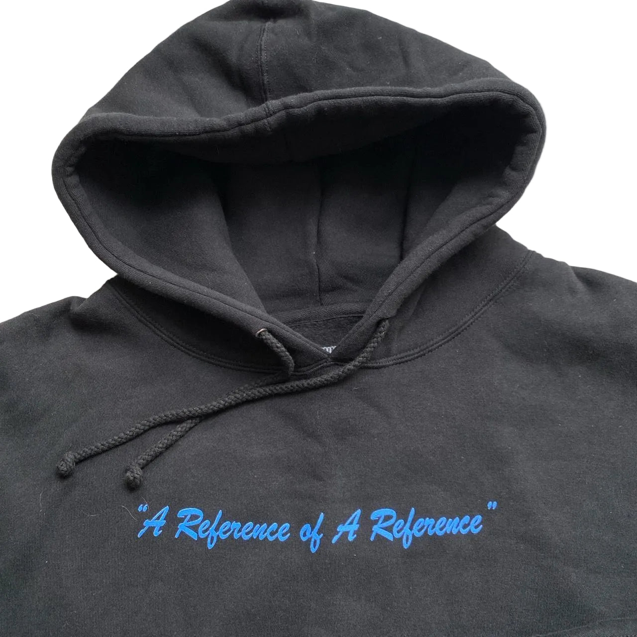 Chinatown Market Paris Fashion Week Black and Blue Hoodie (L/2XL)