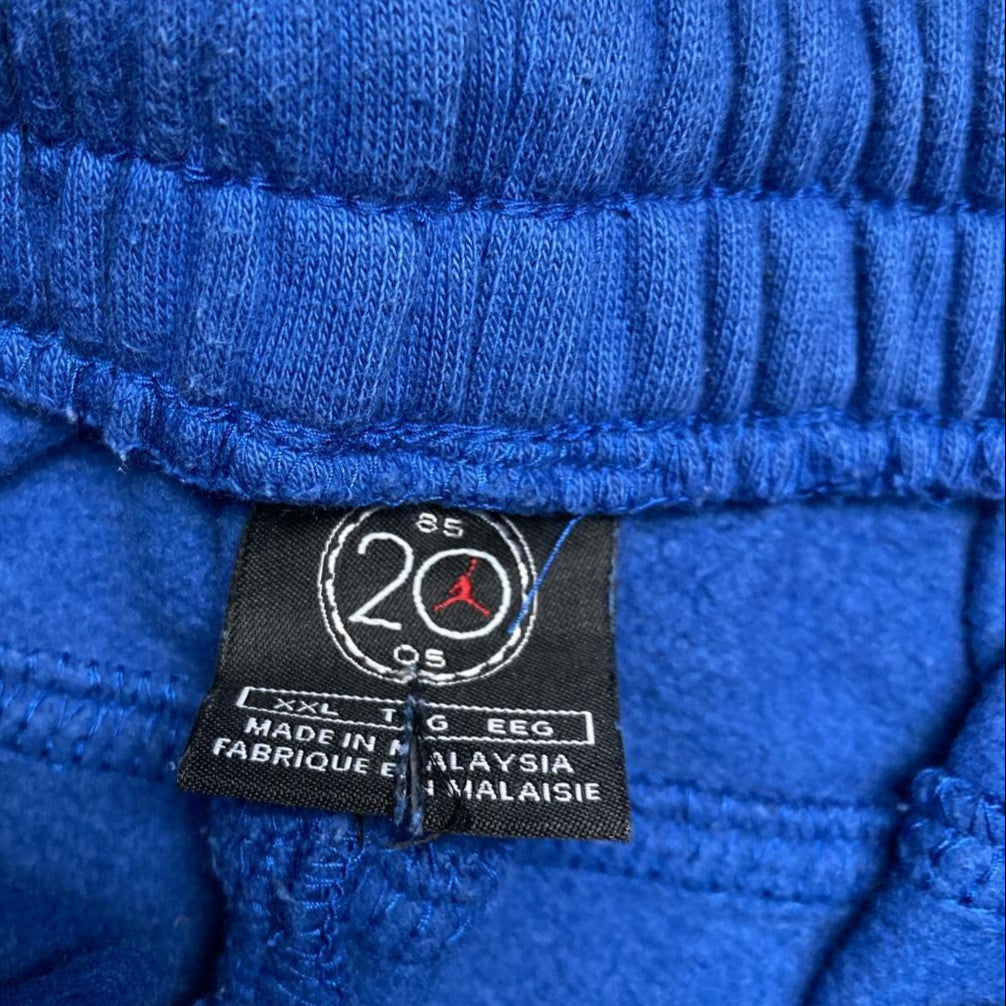 Air Jordan Vintage 90’s Baggy Blue Jogger Bottoms (2XL)