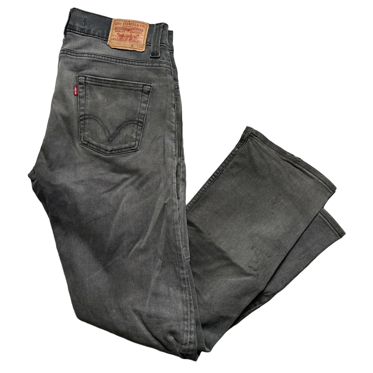 Levis 506 Vintage Grey Jeans (32W)