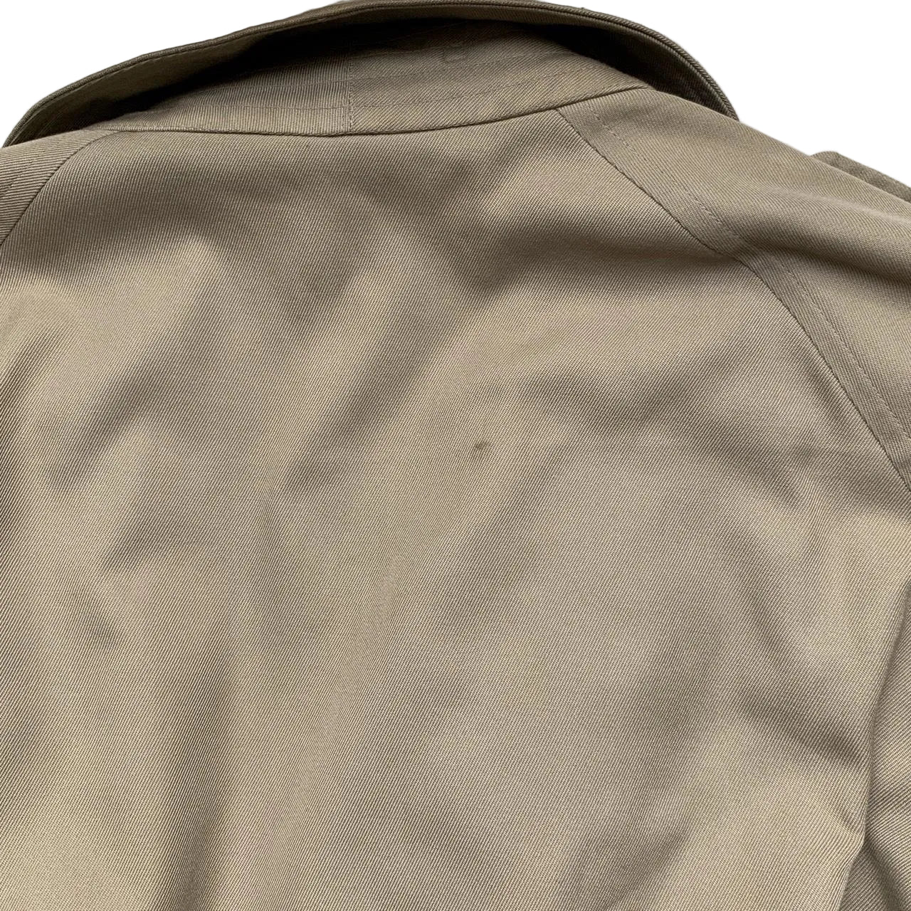 Burberrys Burberry Vintage Womens Trench Coat Jacket with Belt (XL)