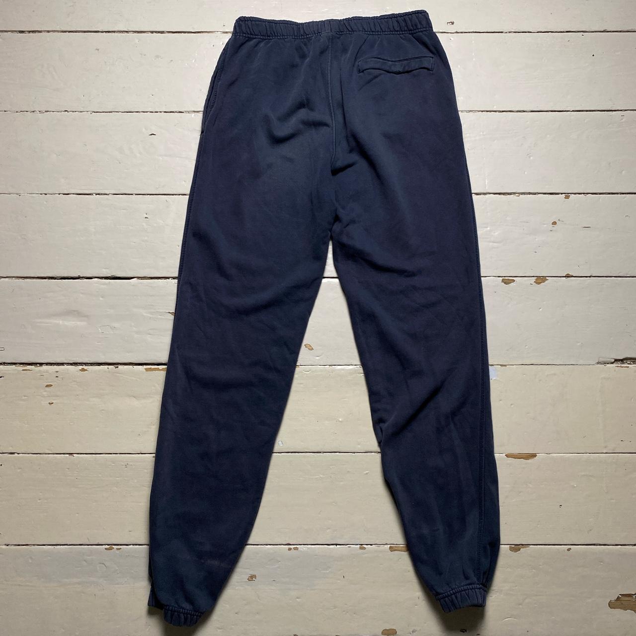 Nike Athletic Department Swoosh Navy and White Joggers