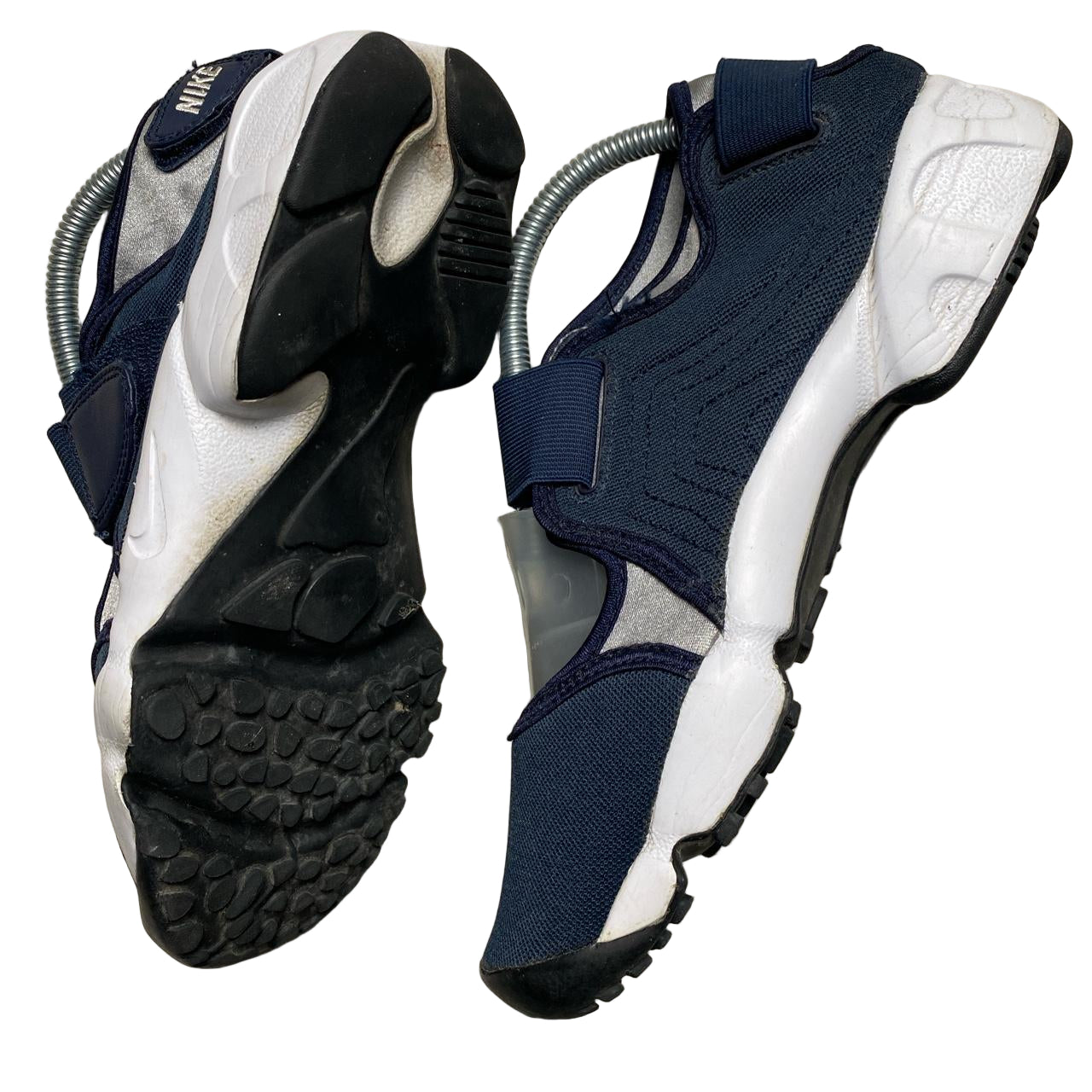 Nike Air Rift Navy Blue and White (UK 5.5)