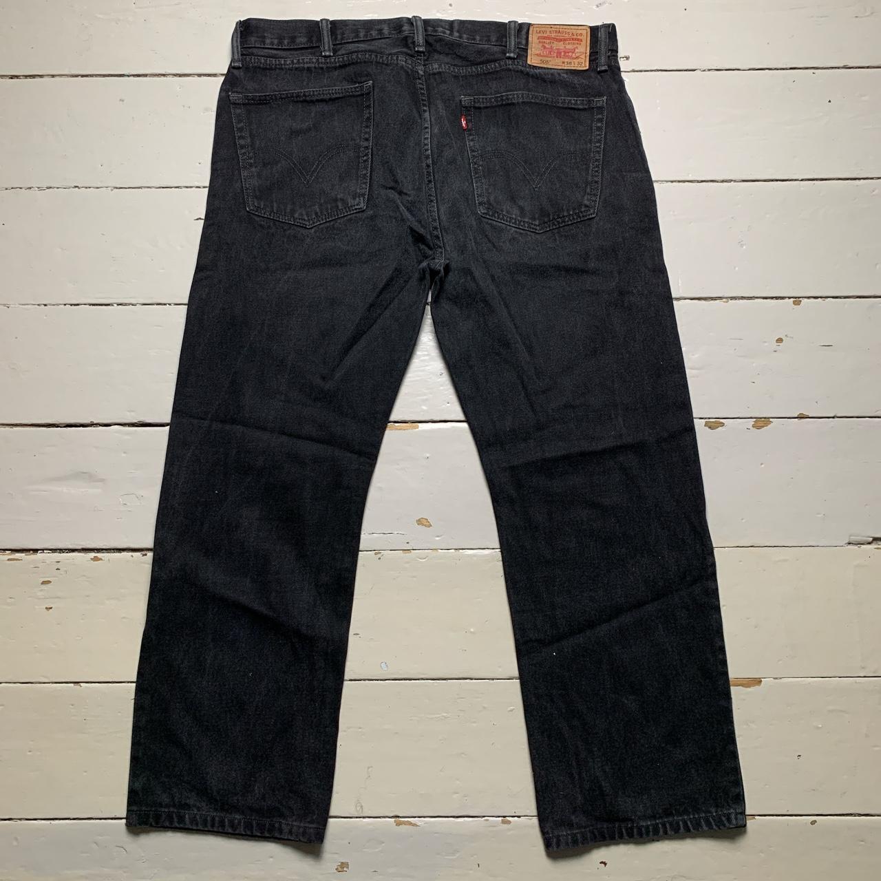Levis 505 Baggy Grey Jeans