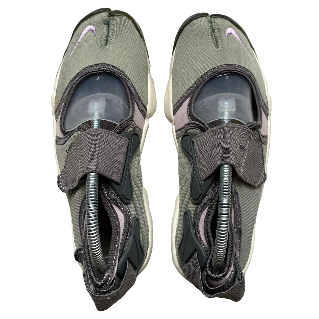 Nike Air Rift Vintage 2004 Tabi Toe Green and Purple (UK 8.5)