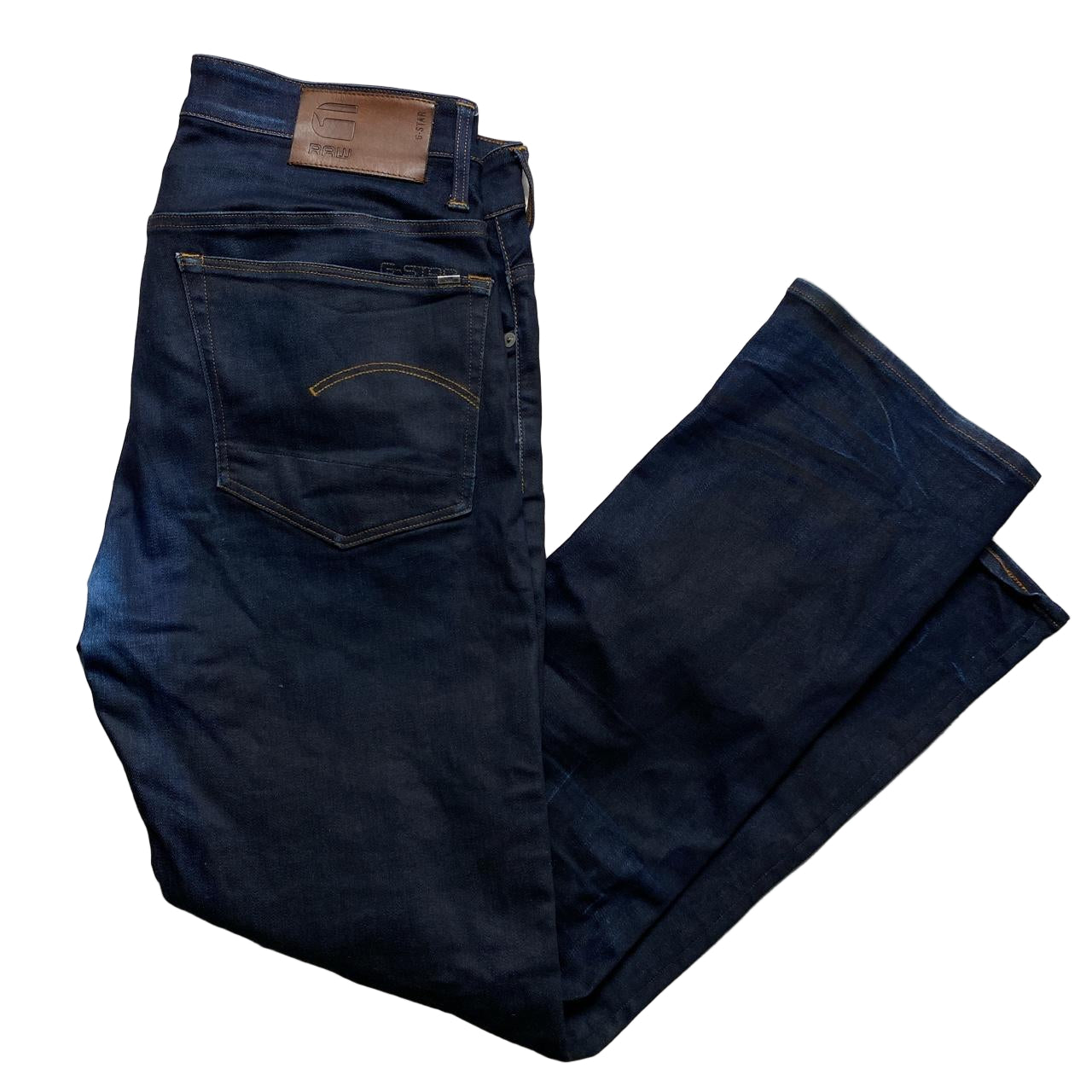 G Star 3301 Relaxed Dark Navy Jeans (34W)