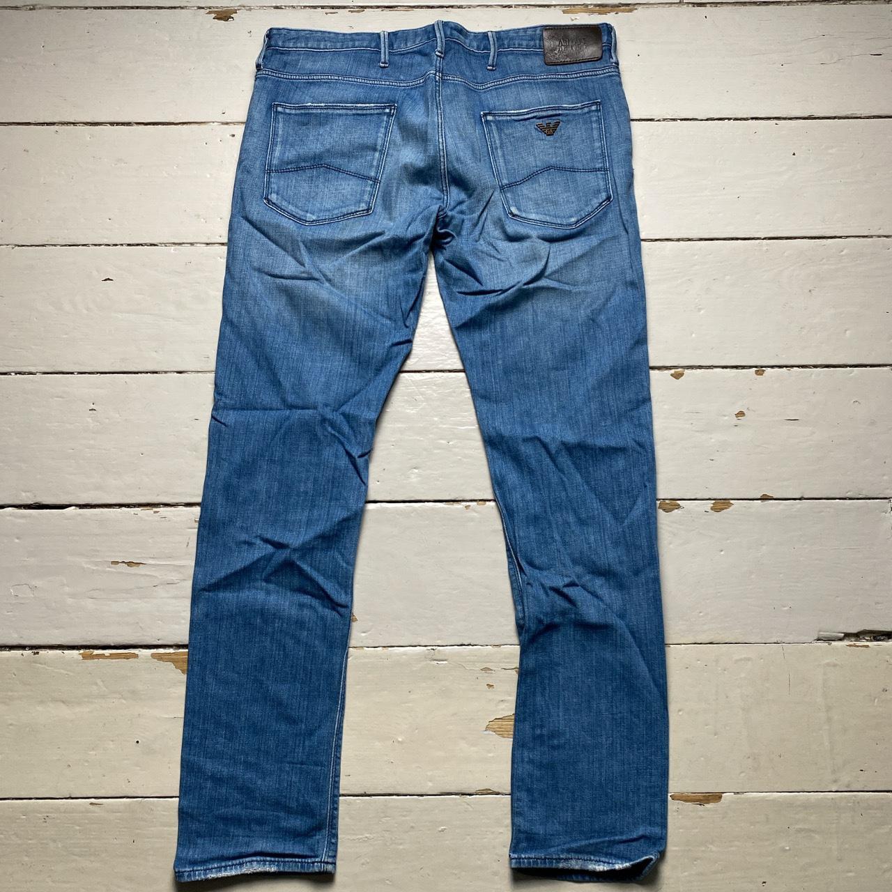 Armani Blue Slim Jeans