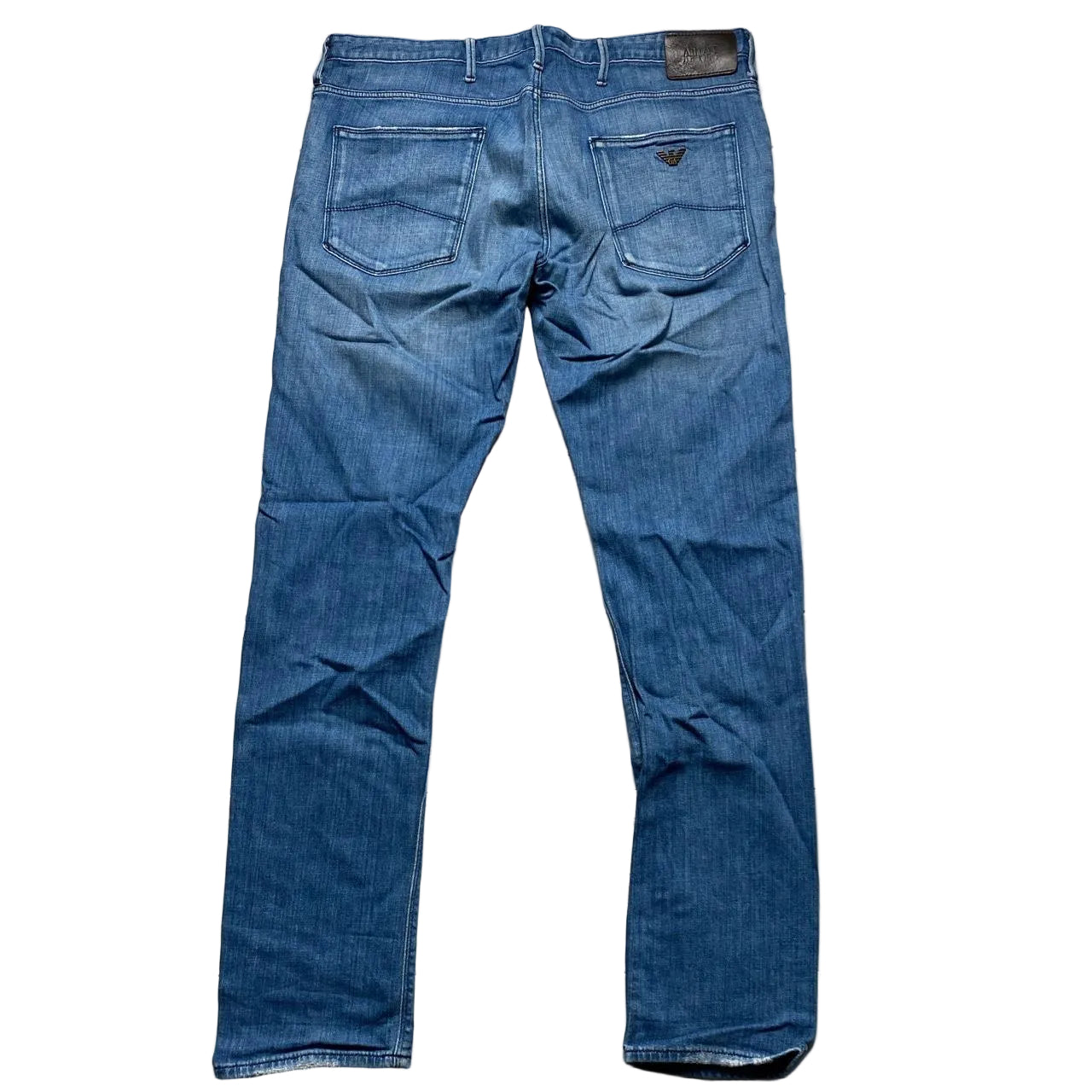 Armani Blue Slim Jeans (33W)