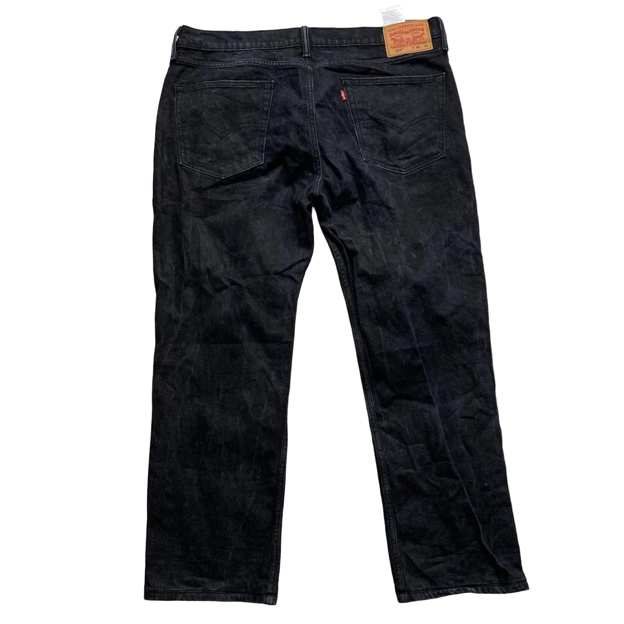 Levis 514 Vintage Stonewashed Jeans (36W)