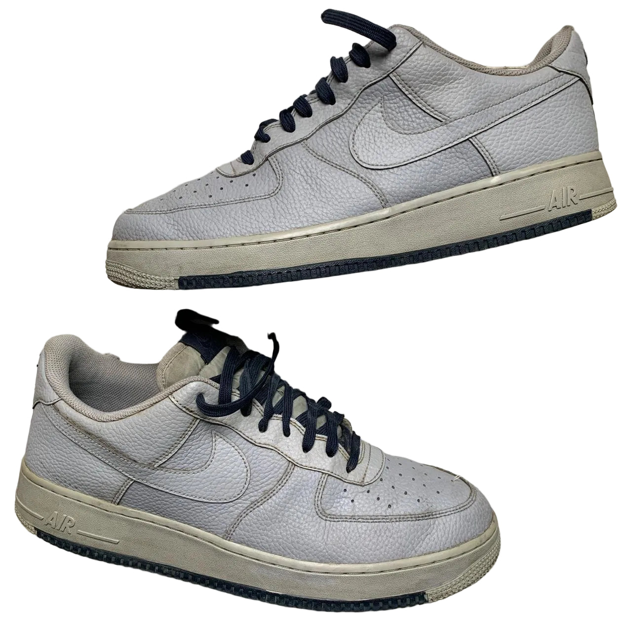 Nike Air Force 1 Grey and Navy (UK 13)