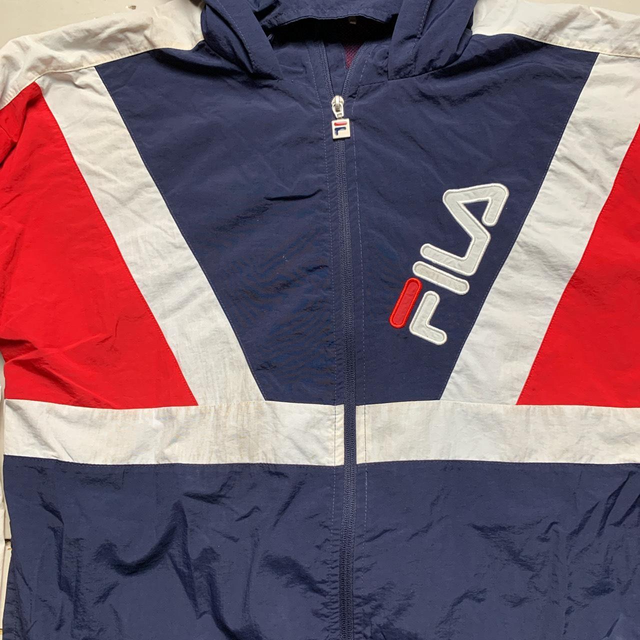 Fila Vintage Style Shell Tracksuit Jacket