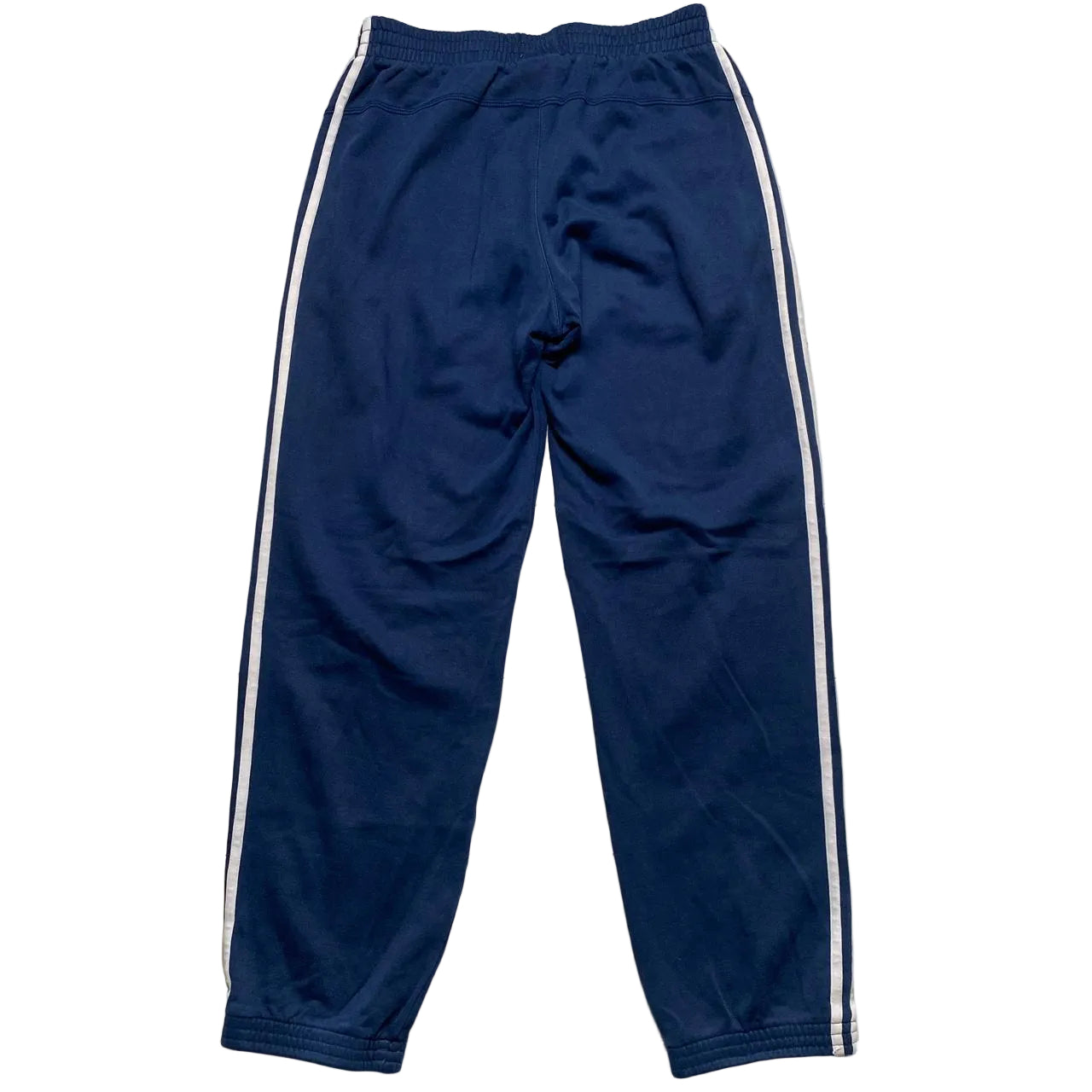 Adidas Performance Essentials Navy and White 3 Stripe Joggers (S)