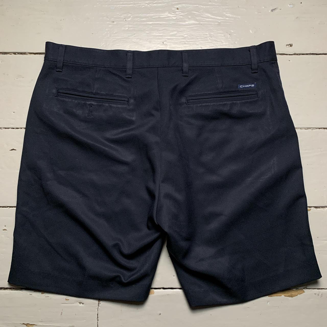 Chaps Vintage Navy Golf Shorts Navy and White