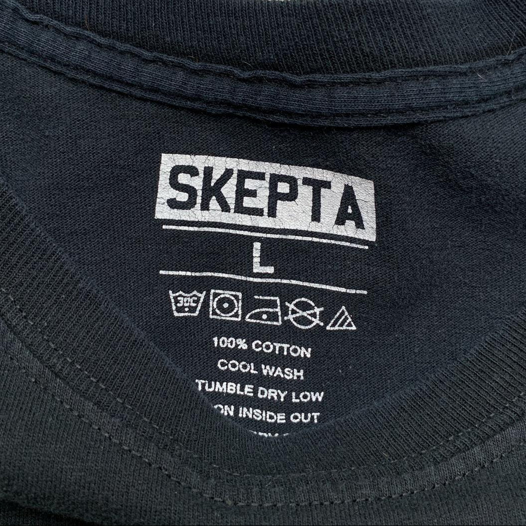 Skepta It Aint Safe Long Sleeve Black T Shirt (L)