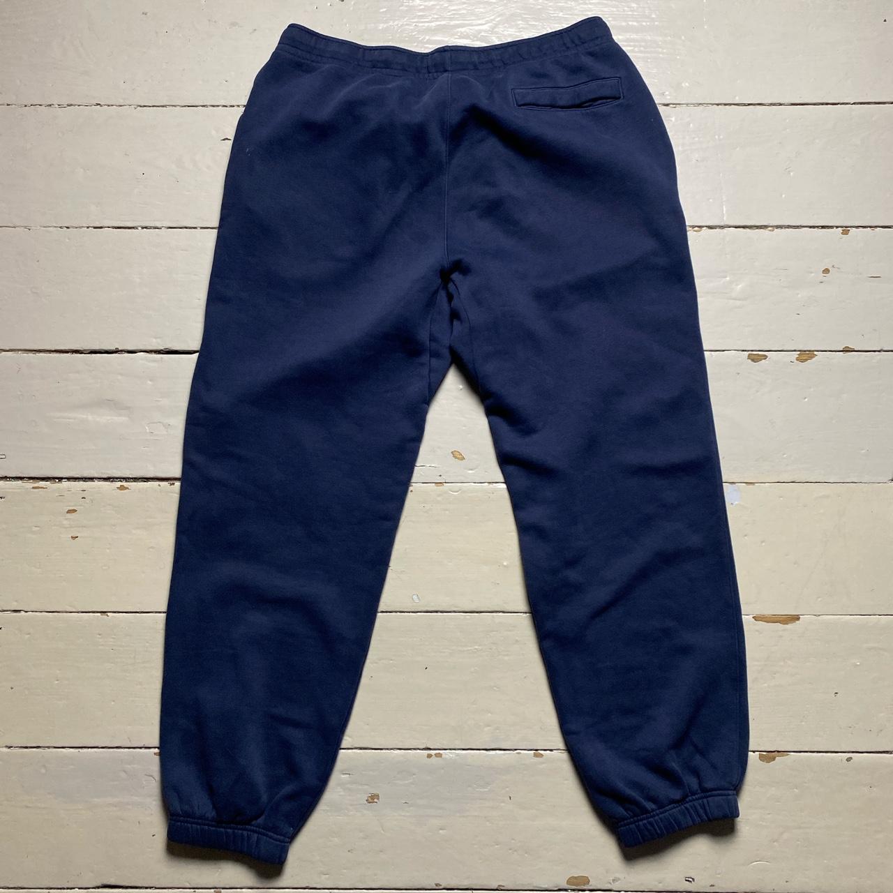 Nike Club Contrast Stitch Navy and White Bottoms