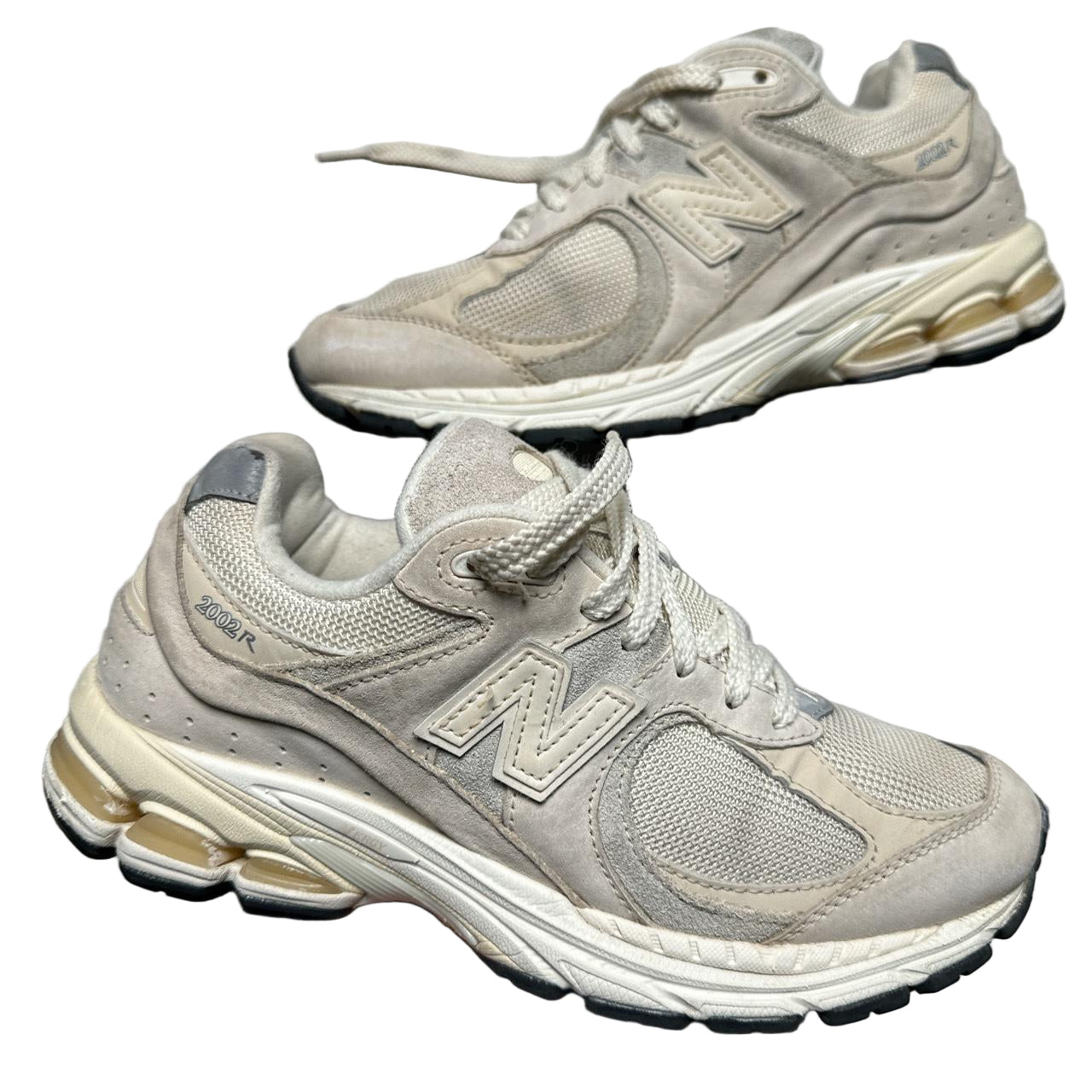 New Balance 2002R Cream Bone Womens Trainers (UK 5.5)
