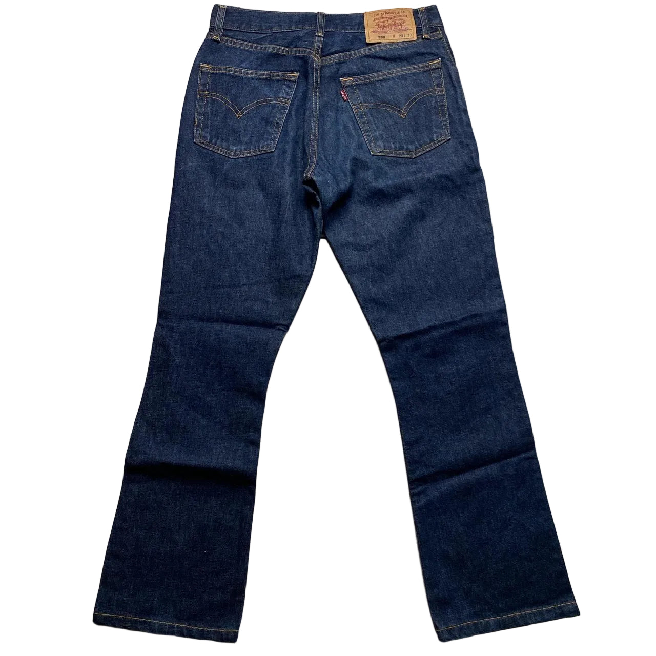 Levis 550 Dark Navy Baggy Jeans (29W)