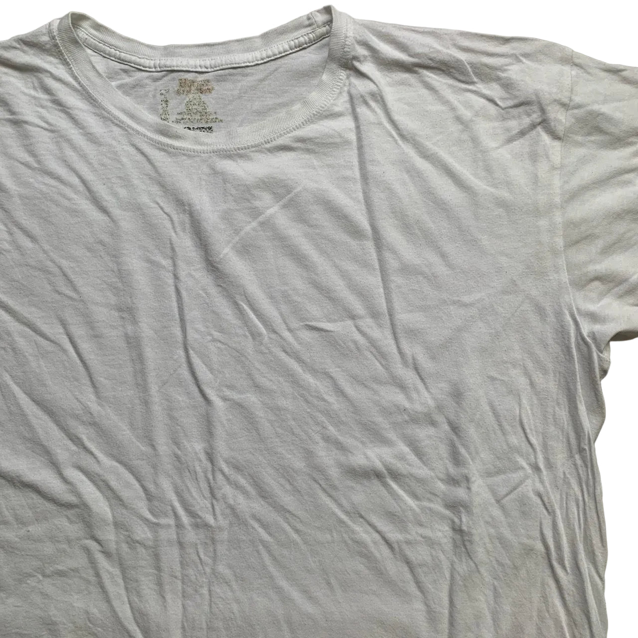 Supreme Hanes White and Red Box Logo T Shirt (L)