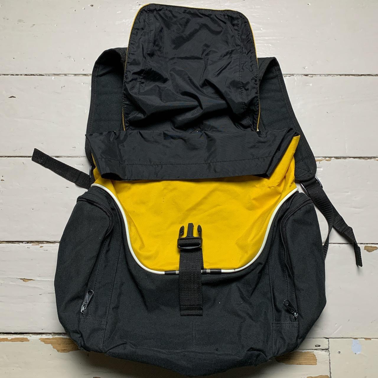 Nike 90’s Vintage Bag Rucksack Black and Yellow