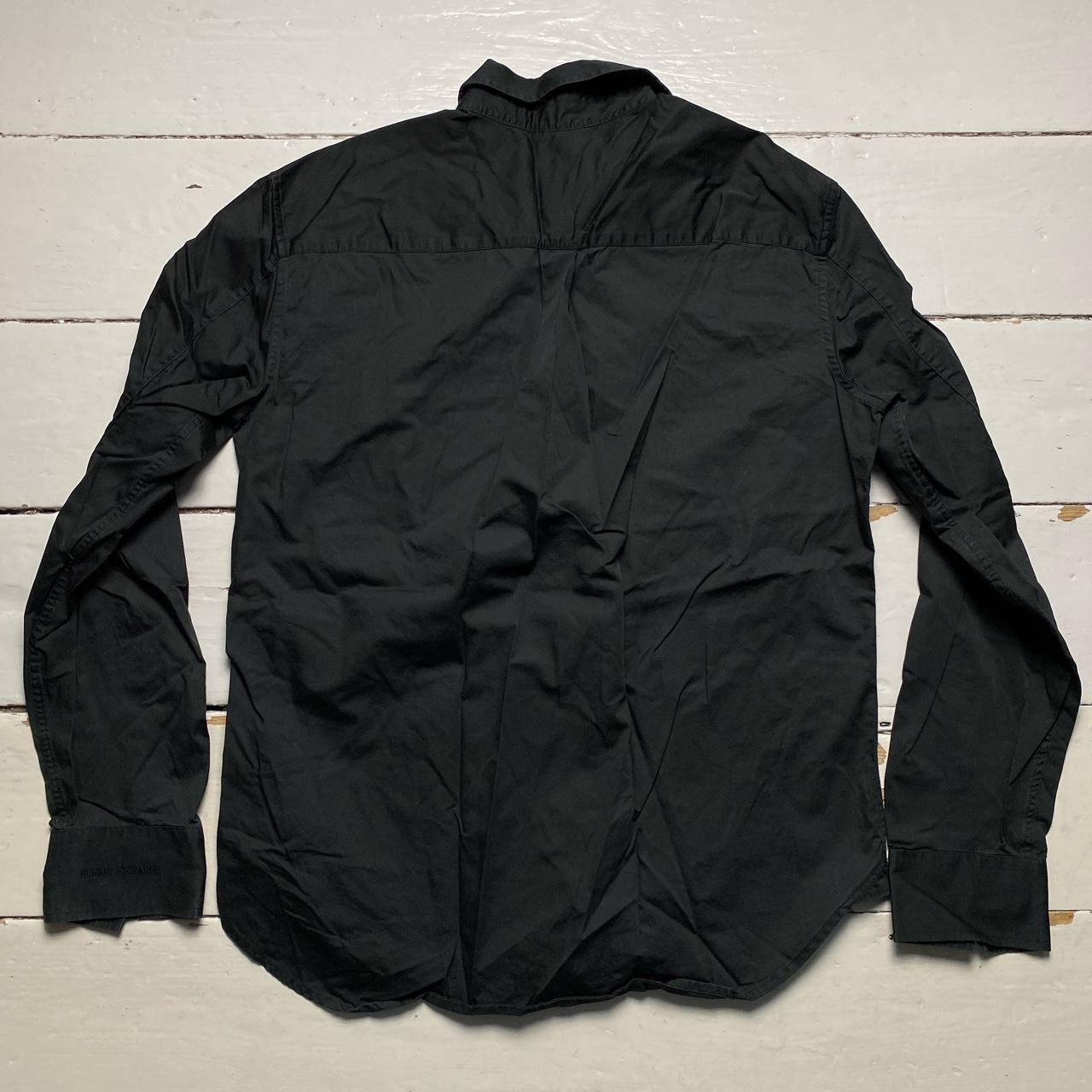 Armani Exchange Black Long Sleeve Shirt