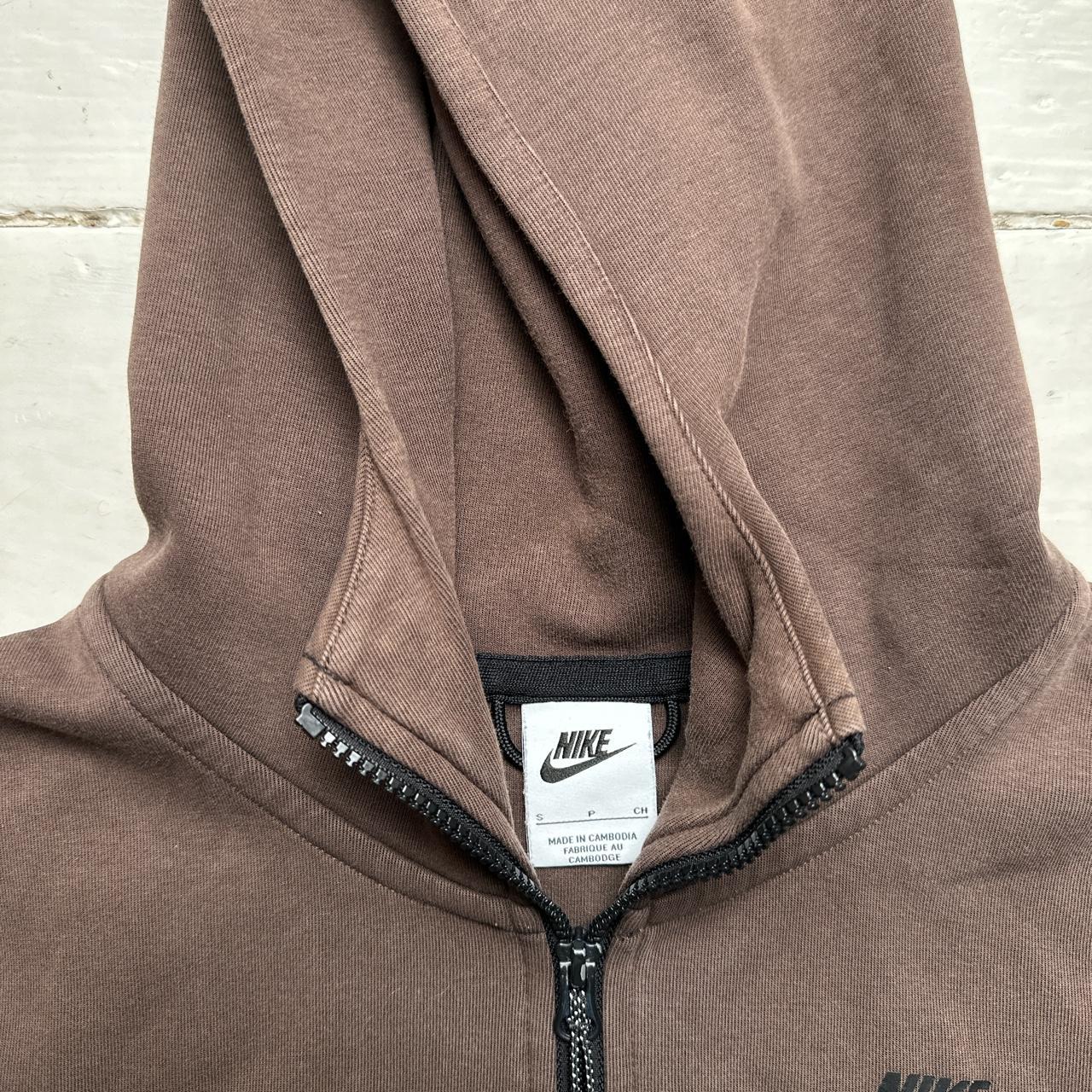 Nike Tech Fleece New Season Brown Hoodie
