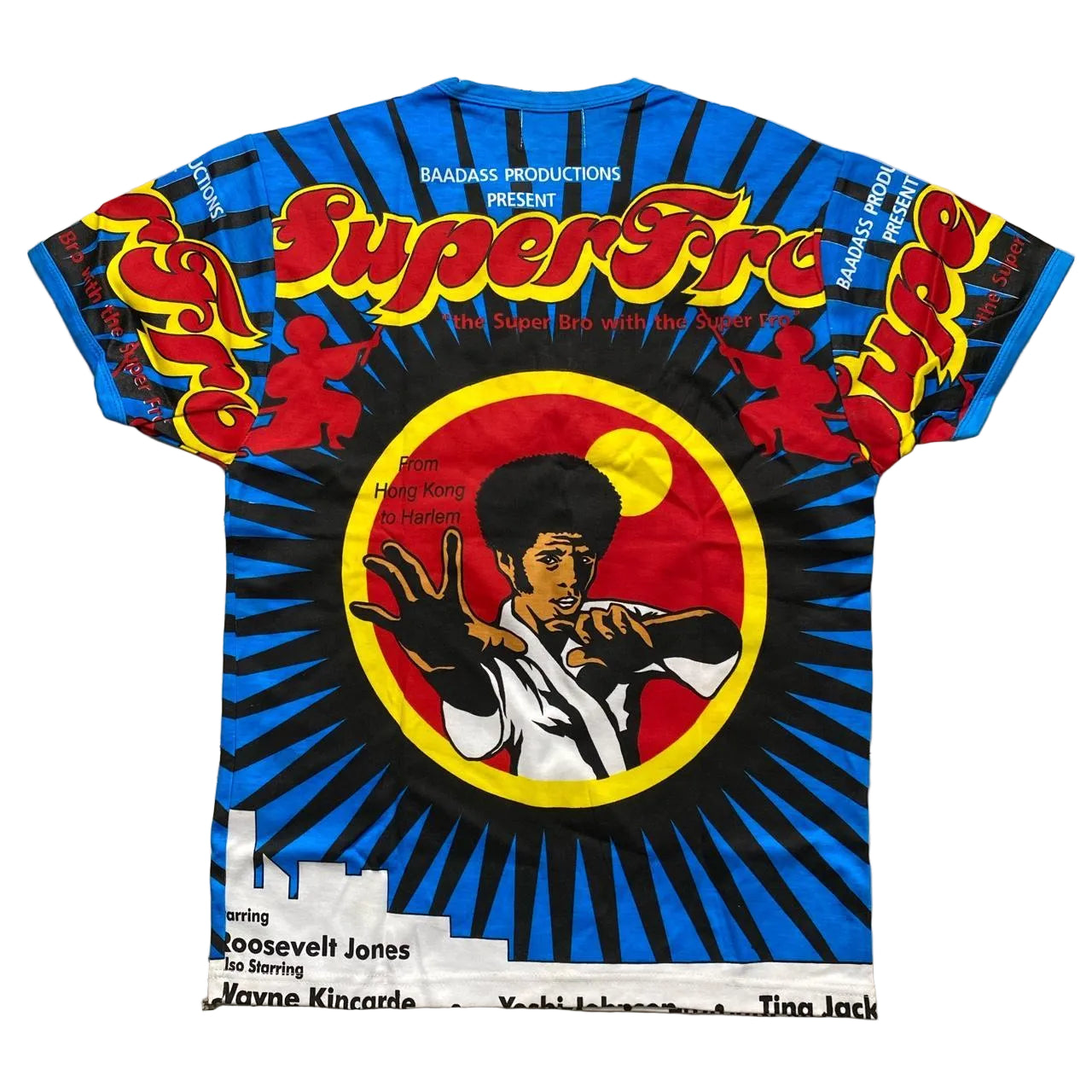 Superfro Work by EAKSAK Vintage Kung Fu T Shirt (XS)