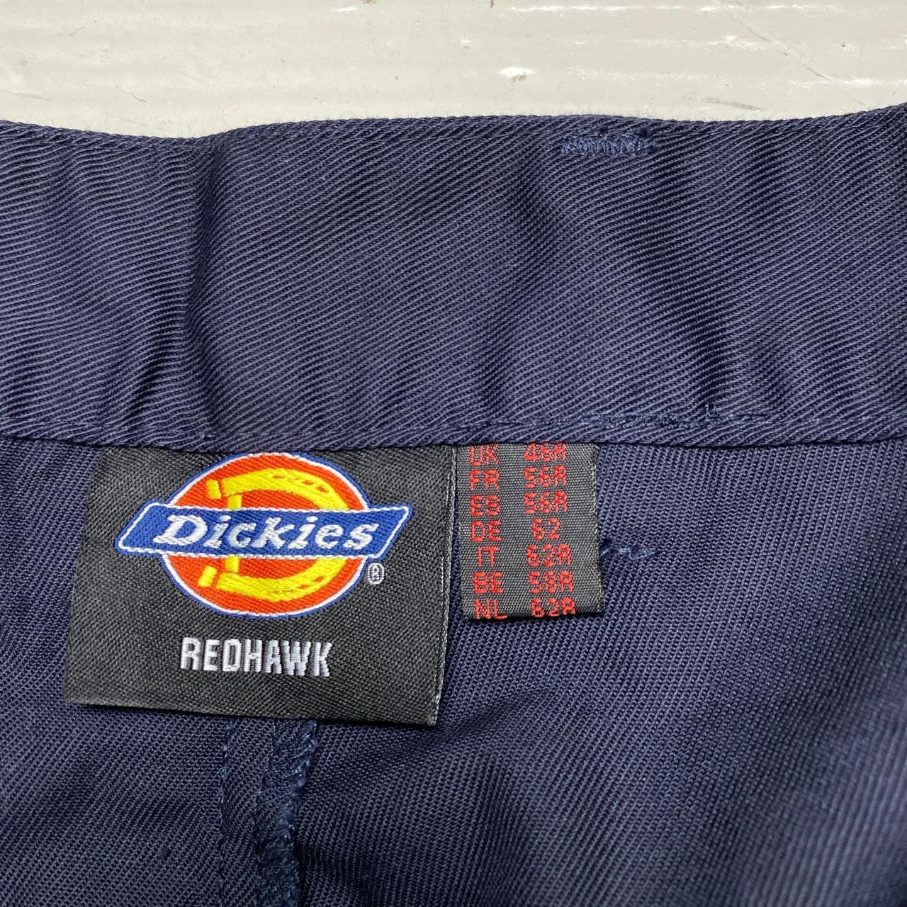 Dickies Redhawk Navy Blue Work Cargo Trousers