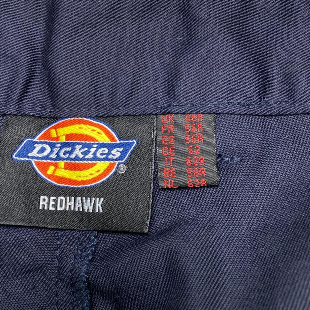 Dickies Redhawk Navy Blue Work Cargo Trousers (3XL)