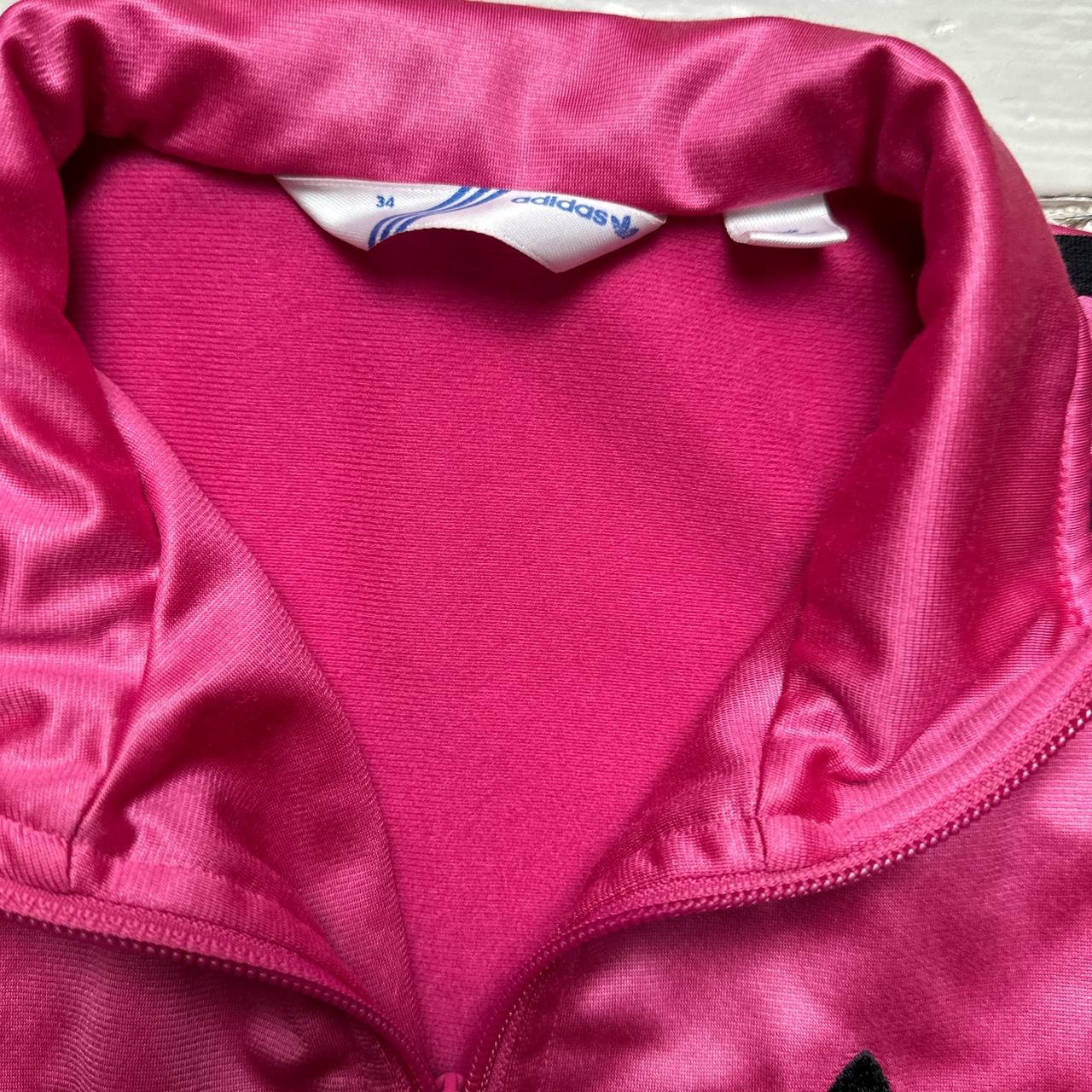 Adidas Originals Vintage Chile 62 Tracksuit Jacket Pink and Black