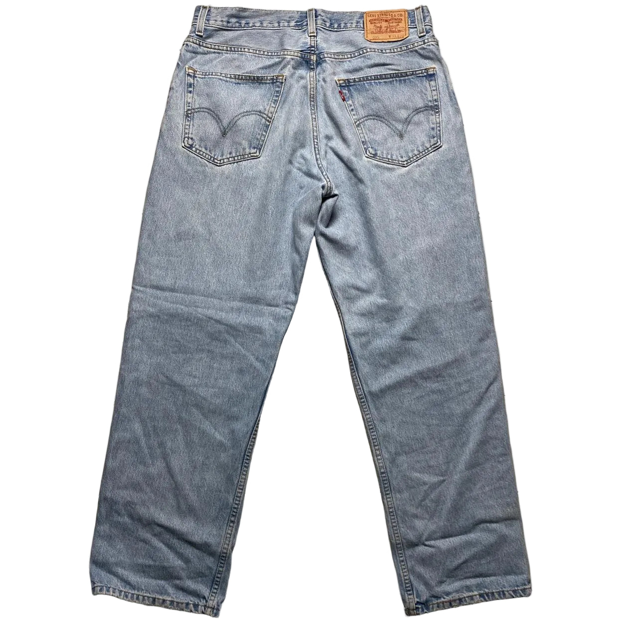 Levis 505 Baggy Light Blue Jeans (33W)