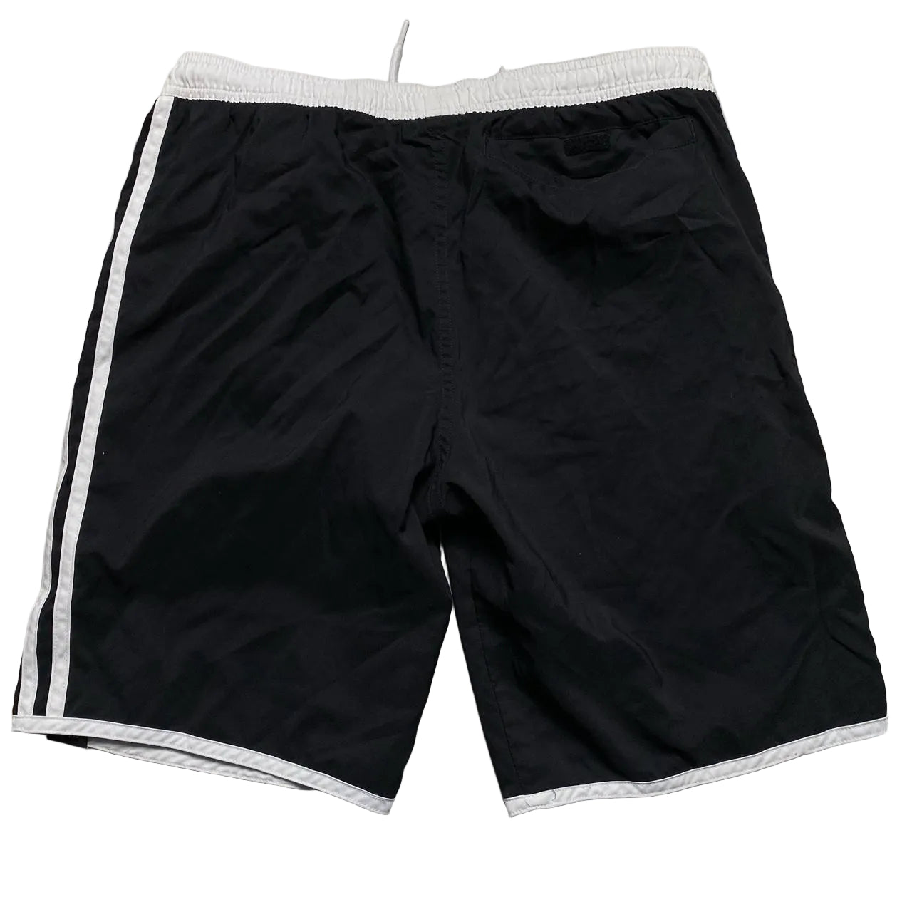 Adidas Black and White Shorts (XS)