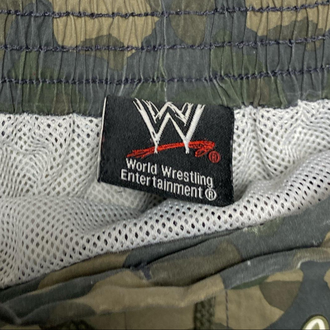 John Cena Vintage WWE Wrestling Shorts (XS)